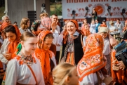 Кулачные бои и старинные обряды: в Липецке прошел фестиваль «Мусаткин двор»