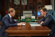 Губернатор Хоценко представил Денису Мантурову промышленный потенциал Омской области