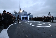 Политолог о поднятии флагов над тремя боевыми кораблями в Петербурге: «Это событие сложно переоценить»
