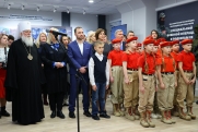В Великом Новгороде открыли выставку об участии новгородцев в спецоперации на Украине