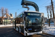 Первые электробусы выехали на дороги Красноярска