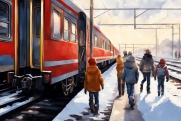 Поезд Нижнекамск – Ижевск не смог проехать по маршруту из-за сугробов