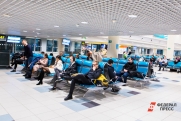 После задержек авиарейсов аэропорт Новокузнецка возобновил работу