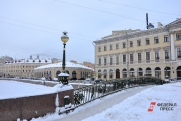 Лед реки Фонтанки в Петербурге очистили от надписи «Перемен»