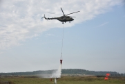 На Среднем Урале медицинские вертолеты отдадут для борьбы с лесными пожарами