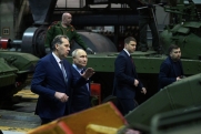 Владимир Путин посетил оборонный завод и проверил готовность нижнетагильских танков