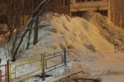 В Екатеринбурге выпавшую с третьего этажа девочку спас сугроб