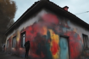 Трое екатеринбуржцев разрисовывали дома свастикой