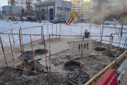 В Новосибирске произошла очередная коммунальная авария: все затопило