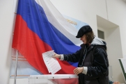 Почти половина России досрочно приняла участие в выборах президента