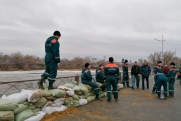 Власти заявили о падении уровня воды в реке Урал