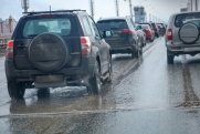 На федеральных трассах ограничат въезд транспорта в Курганскую область из-за паводка