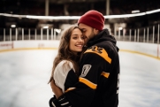 Иркутской хоккеистке предложили выйти замуж прямо на льду
