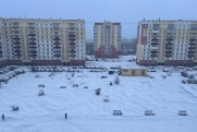 Юг Кузбасса завалило снегом