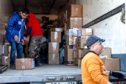 Собранный тюменцами гуманитарный груз для бойцов СВО прибыл в Краснодон
