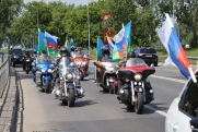В Нижнем Новгороде отметили День России автомотопробегом