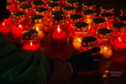 В Ульяновске нарисовали «огненную картину» из 5 тысяч свечей
