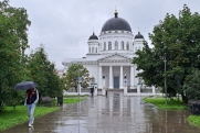 Залповые ливни угрожают превратить Нижний Новгород в Венецию