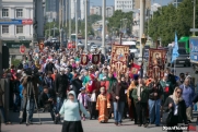 В Екатеринбурге готовятся перекрыть улицы во время крестного хода