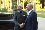 Политолог о встрече Путина и Моди: «Имеет стратегический смысл»