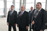 Михаил Мишустин прибыл в Хабаровск: осмотрел строительство крупнейшего международного терминала ДФО