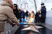 В Новгородской области стартовала всероссийская эстафета Вечного огня