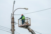 В Курганской области за два месяца установили более тысячи уличных светильников