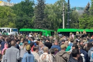 Челябинск отметил День Победы рекордным шествием и зрелищным парадом