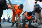 В Новосибирске обрушается ливневка: вводится режим повышенной готовности