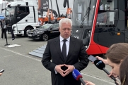 На выставке ИННОПРОМ в Екатеринбурге представили новый трехсекционный трамвай