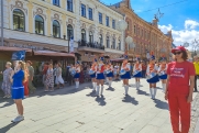 На главной площади Кирова состоялся первый Парад детских объединений
