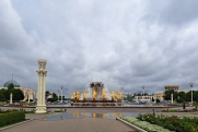 В Союзмультпарке на ВДНХ появились граффити с вдохновляющей надписью