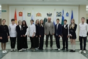 Артем Жога встретился с уральскими школьниками