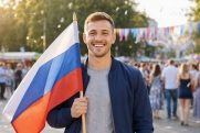 Волонтеры «Чистой Арктики» развернули флаг России в самой северной точке Евразии
