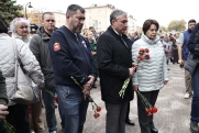 В Коркино открыли мемориал участникам СВО