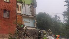 Обрушение многоэтажки в Омске