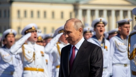 Как прошел главный парад в День ВМФ в Петербурге