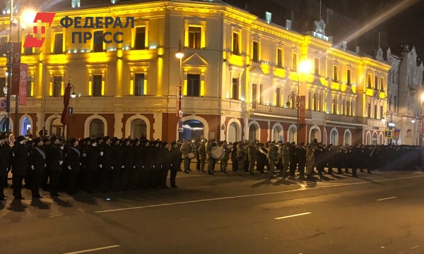 Репетиция парада владивосток фото