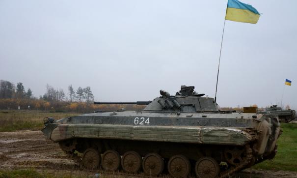 В Донбассе задержали пьяных украинских танкистов