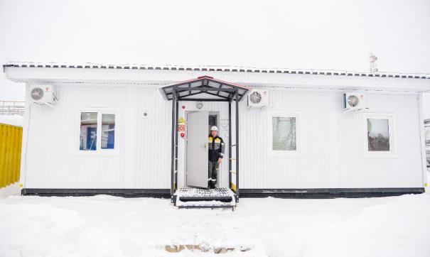 Общежитие для сотрудников «Самотлорнефтегаза» возведено по новой технологии