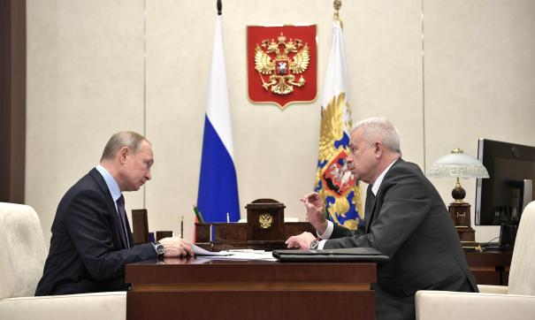 Путин и Алекперов