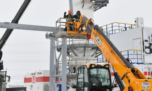 Станция предназначена для приема, компримирования и транспортировки природного и попутного газа