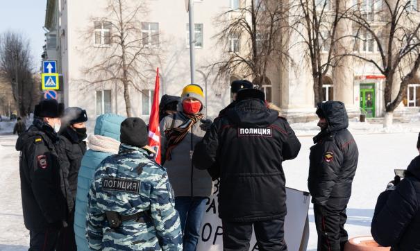 Акция КПРФ в Новокуйбышевске