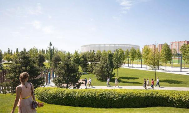 Архитектурное бюро GMP известно проектом парка в Краснодаре