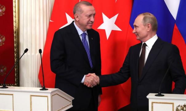 Эрдоган заявил, что общался с Владимиром Путиным о своей роли в урегулировании конфликта