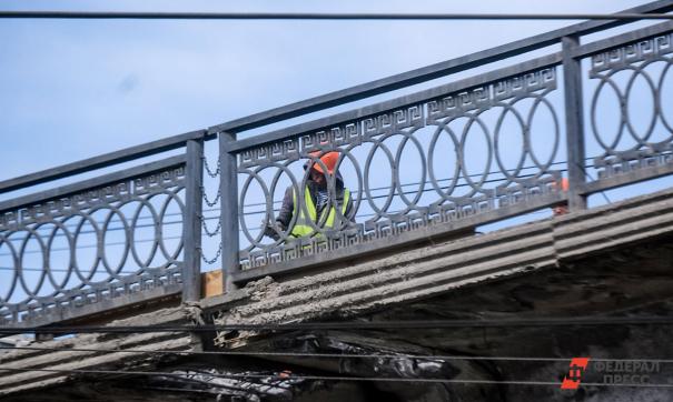 Строительство моста через калининградский залив