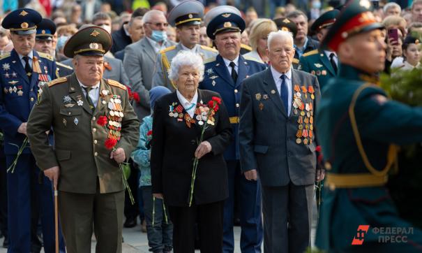 Ветераны в День Победы