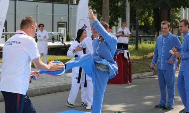 Спортсмены дали пациентам госпиталя в Подольске шесть мастер-классов