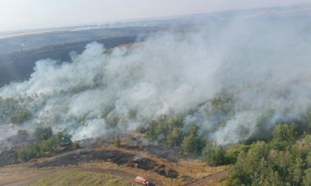Возгорание в Кувандыке потушить пока не удалось