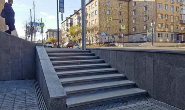 На одном из самых крупных объектов - на улице Парковой - работа уже завершается